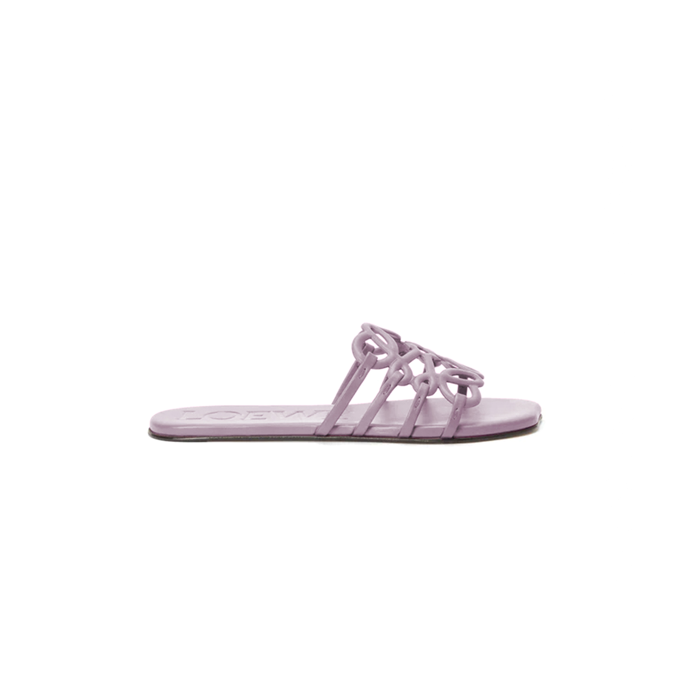 LOE*WE PETAL ANAGRAM SLIDE IN SOFT CALFSKIN LLSP465X08